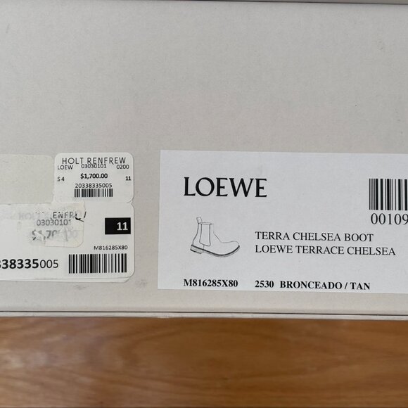 Loewe Terra Chelsea Boots US11 - Picture 4 of 7